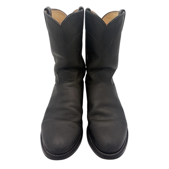 Justin Boots Mens Western Boots Brown Size 9 - Picture 1 of 16
